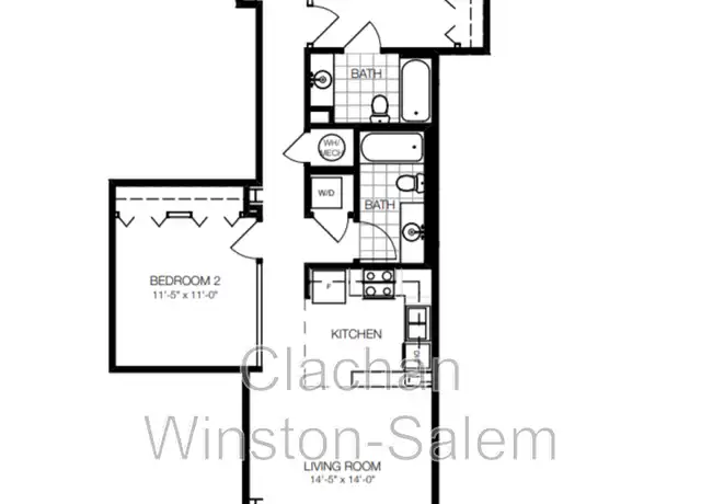 Property at 101 E 6th St Unit 612, Winston-Salem, NC, 27101, 2 beds, 2 baths, [object Object]