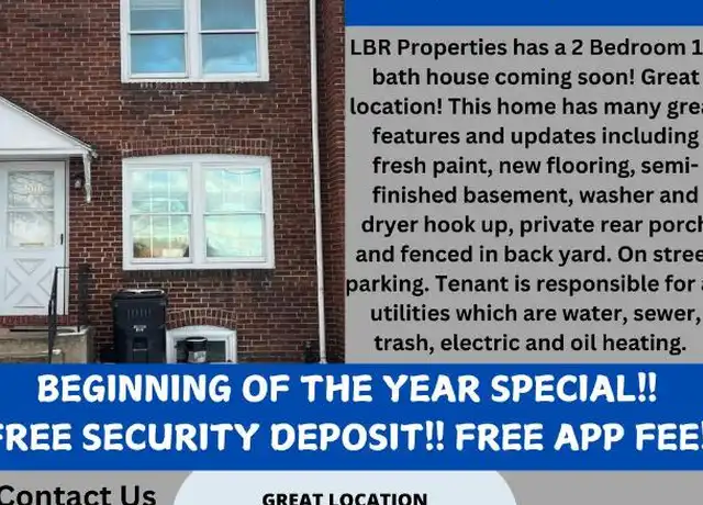 Property at 2616 N 7th St, Harrisburg, PA, 17110, 2 beds, 2 baths, [object Object]