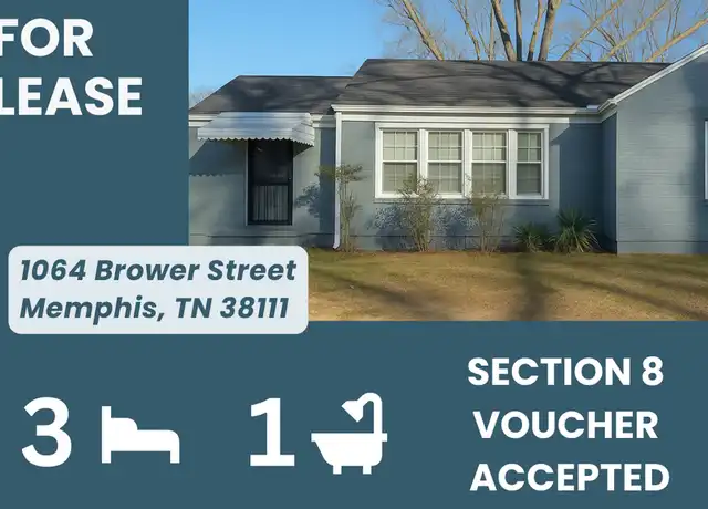 Property at 1064 Brower St, Memphis, TN, 38111, 3 beds, 1 bath, [object Object]