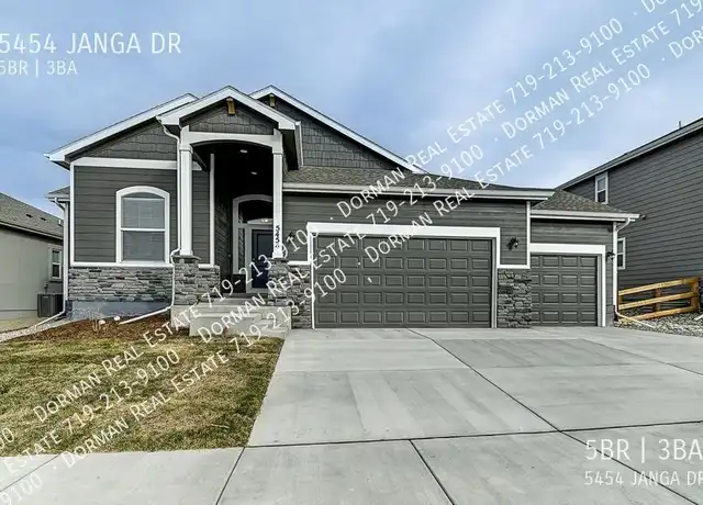 Property at 5454 Janga Dr, Colorado Springs, CO, 80924, 5 beds, 3 baths, [object Object]