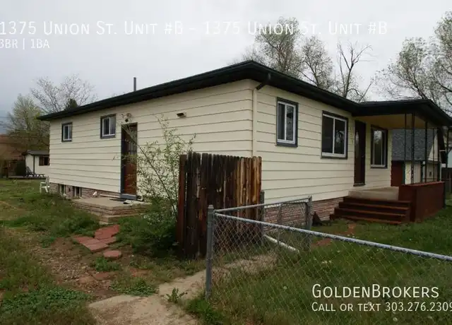 Property at 1375 Union St Unit B, Golden, CO, 80401, 3 beds, 1 bath, [object Object]