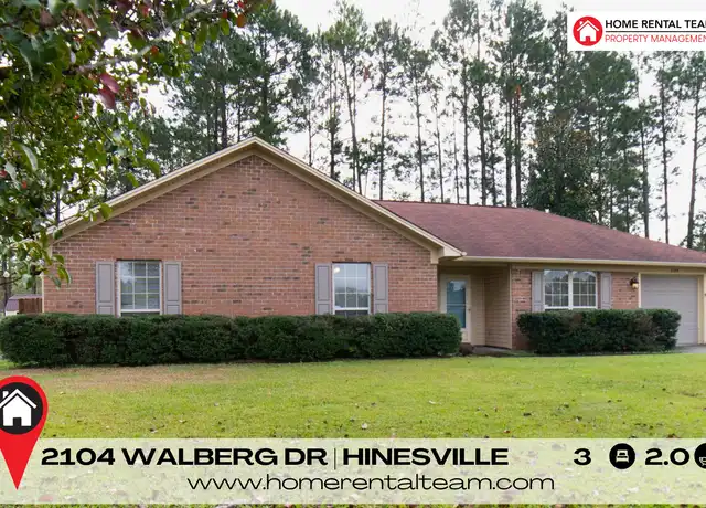 Property at 2104 Walberg Dr, Hinesville, GA, 31313, 3 beds, 2 baths, [object Object]