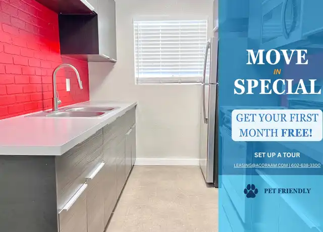 Property at 445 W Osborn Rd Unit 14, Phoenix, AZ, 85013, 1 bed, 1 bath, [object Object]
