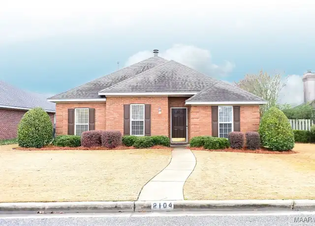 Property at 2104 Halcyon Downs Loop, Montgomery, AL, 36117, 3 beds, 2 baths, [object Object]