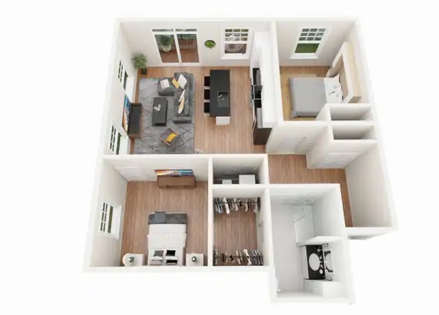 Property at The Edge at Camillus Mills - 52 Main St, Camillus, NY, 13031, 1-2 bed, 1 bath, [object Object]