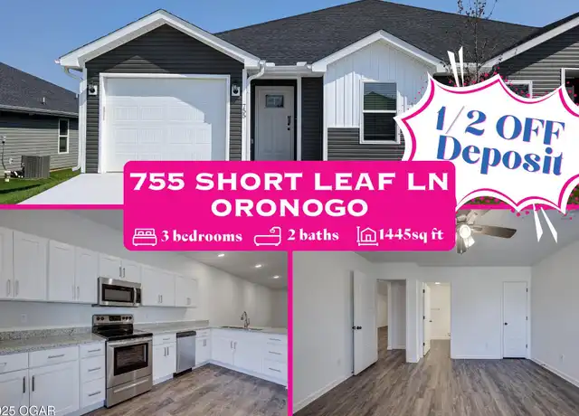 Property at 755 Short Leaf Ln, Oronogo, MO, 64855, 3 beds, 2 baths, [object Object]