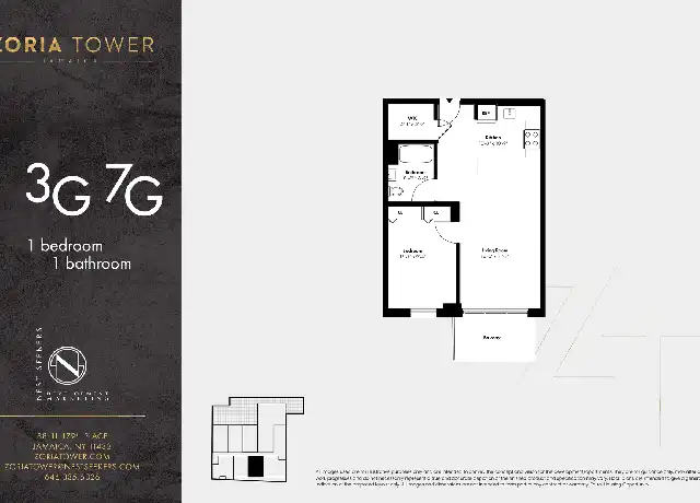 Property at 88-11 179th Pl Ph 7G, Jamaica, NY, 11432, 1 bed, 1 bath, [object Object]