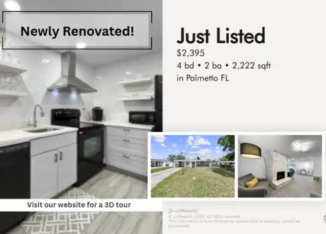Property at 1204 21st Ave W, Palmetto, FL, 34221, 4 beds, 2 baths, [object Object]