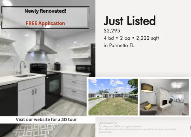 Property at 1204 21st Ave W, Palmetto, FL, 34221, 4 beds, 2 baths, [object Object]