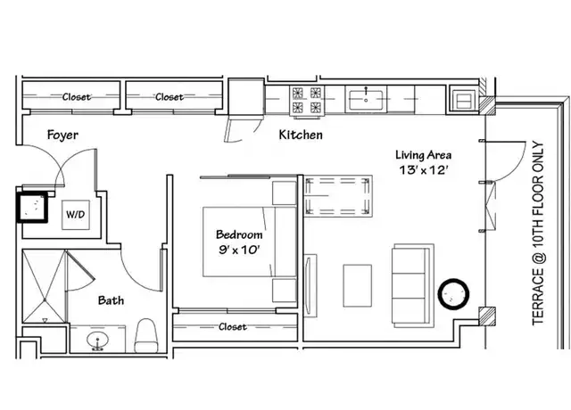 Property at 1010 Lake St Unit 1301, Oak Park, IL, 60301, 0 beds, 1 bath, [object Object]