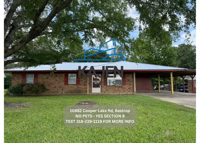 Property at 10882 Cooper Lake Rd, Bastrop, LA, 71220, 3 beds, 1.5 baths, [object Object]