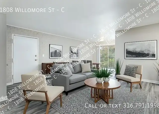 Property at 1808 Willow - 1808 Willomore St, Greensboro, NC, 27406, 2 beds, 1 bath, [object Object]