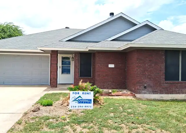Property at 3801 Riverrock Dr, Killeen, TX, 76549, 4 beds, 2 baths, [object Object]