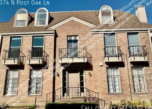 Property at 374 N Post Oak Ln, Houston, TX, 77024, 2 beds, 2.5 baths, [object Object]