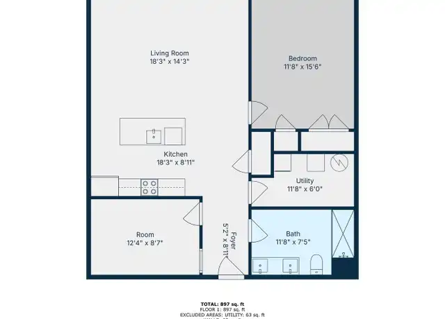 Property at 26 S York Rd Unit 208, Hatboro, PA, 19040, 1 bed, 1 bath, [object Object]