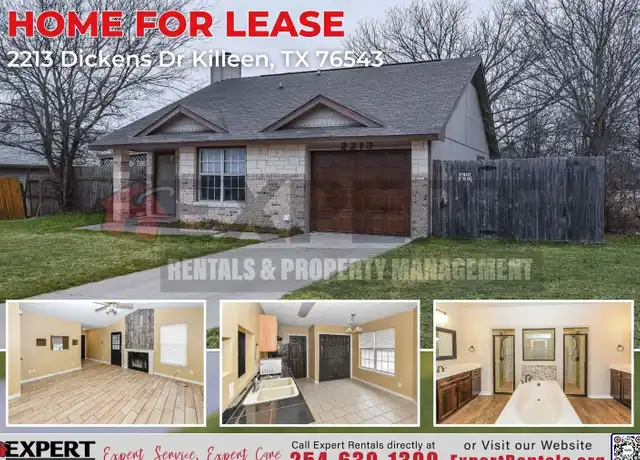 Property at 2213 Dickens Dr, Killeen, TX, 76543, 3 beds, 1 bath, [object Object]