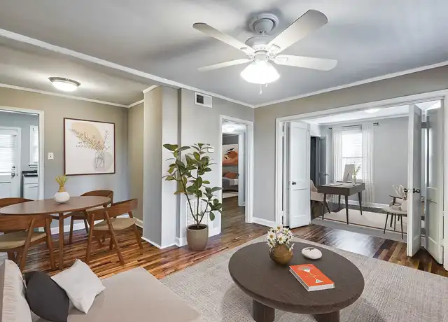 Property at Georgian Woods - 2451 Union Ave, Memphis, TN, 38112, 2 beds, 1 bath, [object Object]