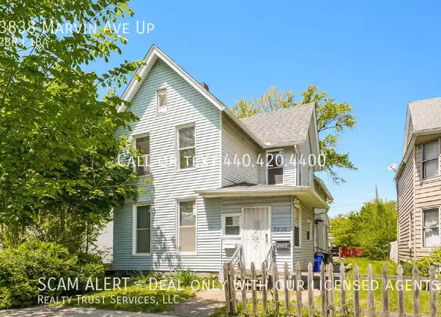 Property at 3838 Marvin Ave Unit UP, Cleveland, OH, 44109, 2 beds, 1 bath, [object Object]