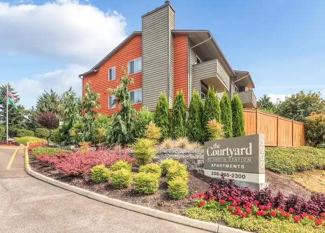 Property at Courtyard at South Station - 3900 Southcenter Blvd, Tukwila, WA, 98188, 1 bed, 1 bath, [object Object]