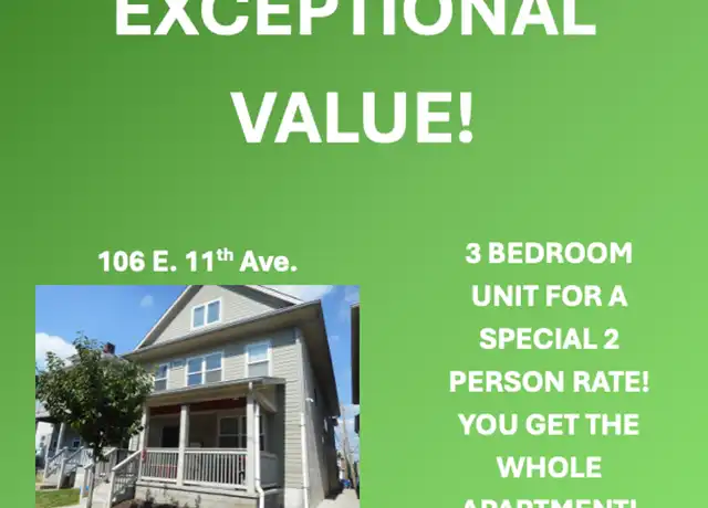 Property at 106 E 11th Ave Apt A, Columbus, OH, 43201, 2 beds, 2 baths, [object Object]