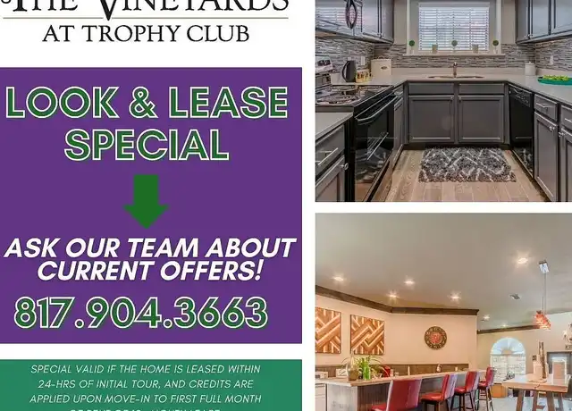 Property at The Vineyards At Trophy Club - 1500 Plantation Oaks Dr, Trophy Club, TX, 76262, 2-3 beds, 1.5-2 baths, [object Object]