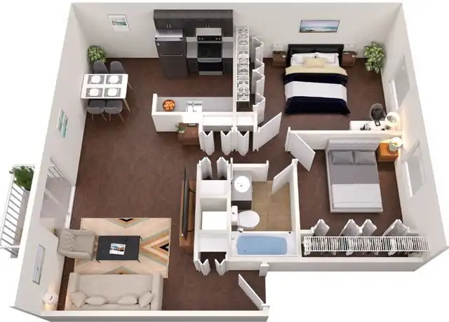 Property at 2240 Blue Spruce Way Unit D-2240A, Tampa, FL, 33604, 2 beds, 1 bath, [object Object]