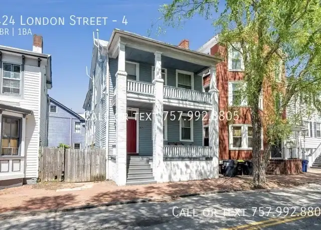 Property at 424 London St Unit 4, Portsmouth, VA, 23704, 1 bed, 1 bath, [object Object]