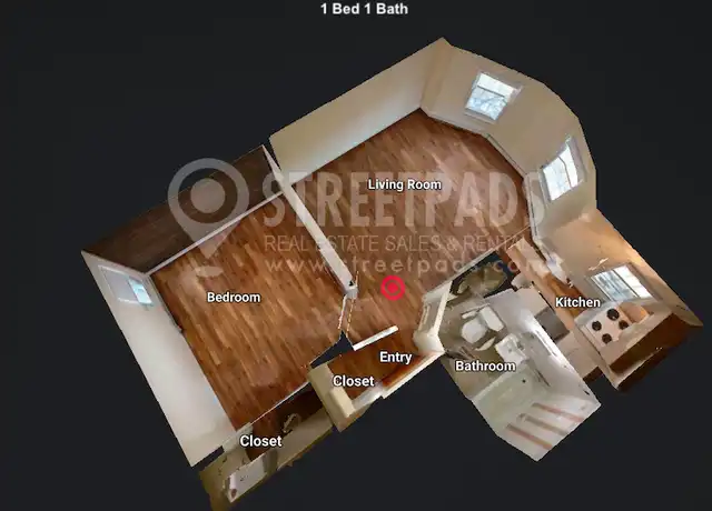 Property at 66 S Huntington Ave, Boston, MA, 02130, 1 bed, 1 bath, [object Object]