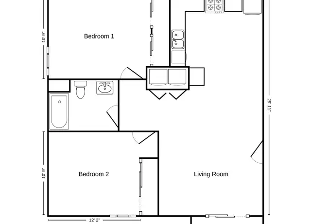 Property at 765 S Gibson St Unit GI 765-05, Medford, WI, 54451, 2 beds, 1 bath, [object Object]