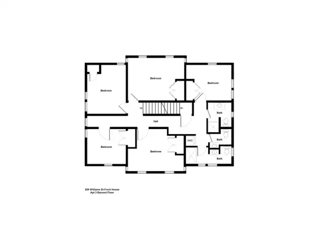 Property at 209 Williams St Unit 3, Ithaca, NY, 14850, 9 beds, 3.5 baths, [object Object]