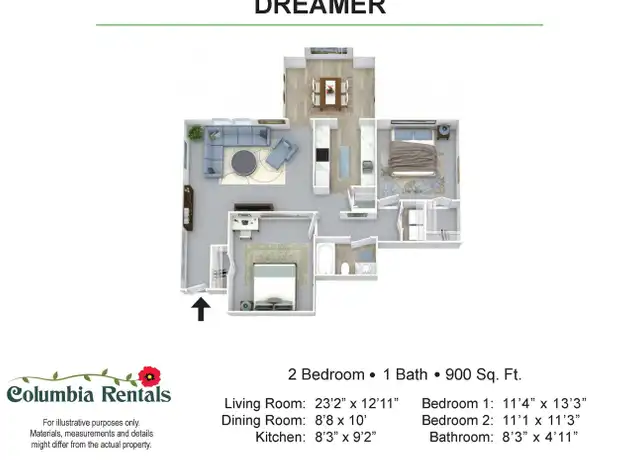Property at 8 N Keene St Unit L83, Columbia, MO, 65201, 2 beds, 1 bath, [object Object]