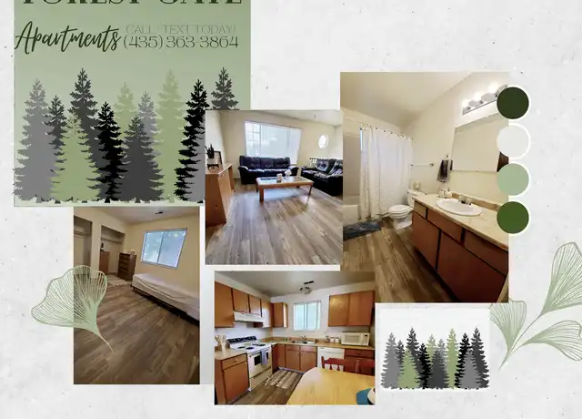 Property at Forest Gate - 460 N 400 E, Logan, UT, 84321, 1 bed, 2 baths, [object Object]