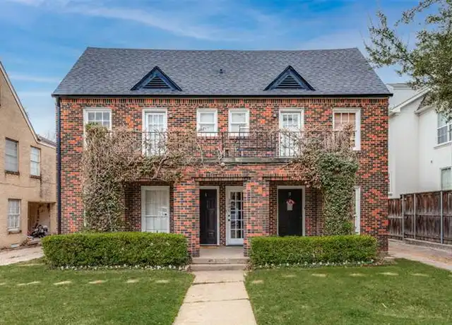 Property at 3440 Rosedale Ave Unit 1, Dallas, TX, 75205, 2 beds, 2 baths, [object Object]