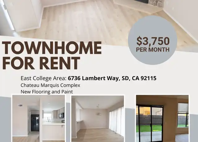 Property at 6736 Lambert Way, San Diego, CA, 92115, 3 beds, 2.5 baths, [object Object]