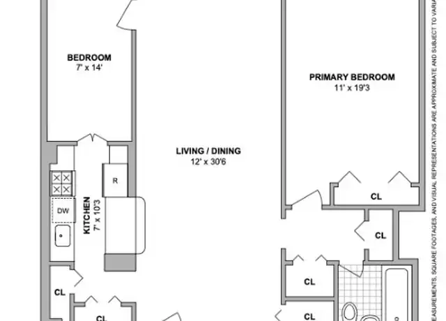 Property at 401 E 74th St Unit 12J, New York, NY, 10021, 2 beds, 1 bath, [object Object]