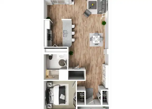 Property at 427 Iowa St Unit 2-W103, Davenport, IA, 52801, 1 bed, 1 bath, [object Object]
