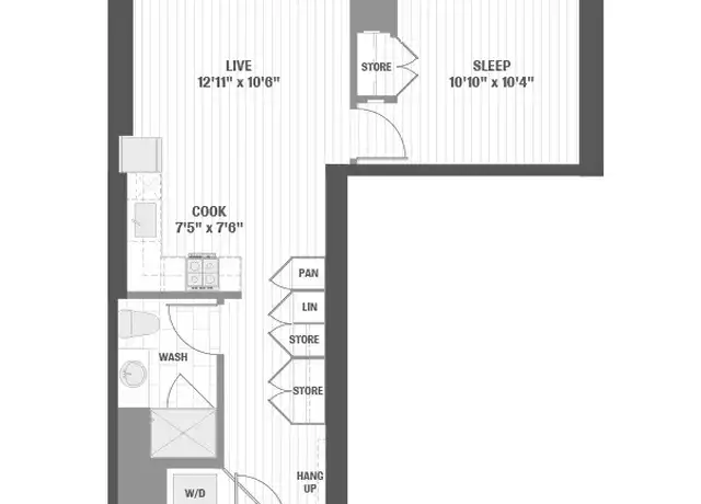 Property at 808 N Wells St Unit 1BR1BA, Chicago, IL, 60610, 1 bed, 1 bath, [object Object]