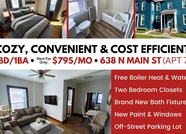 Property at 638 N Main St, Piqua, OH, 45356, 1 bed, 1 bath, [object Object]
