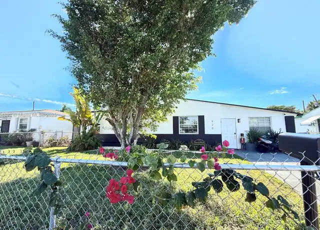 Property at 920 NW 84th St, Miami, FL, 33150, 3 beds, 2 baths, [object Object]