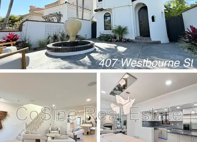 Property at 407 Westbourne St, La Jolla, CA, 92037, 3 beds, 3.5 baths, [object Object]