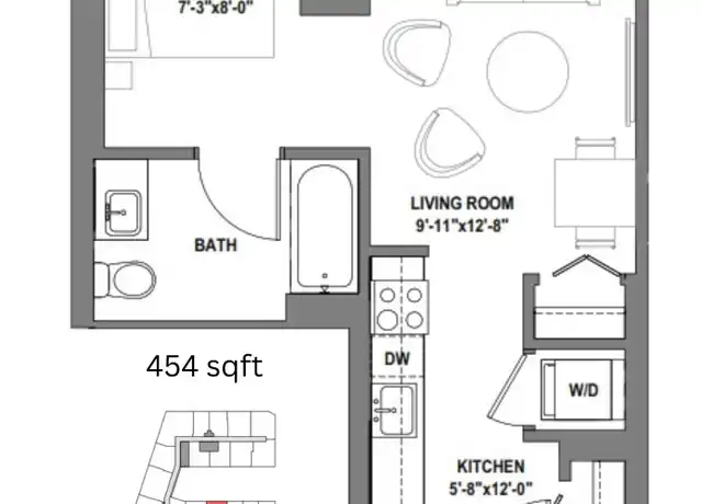 Property at 918 W School St Unit 316, Chicago, IL, 60657, 0 beds, 1 bath, [object Object]
