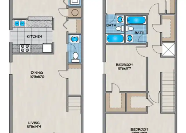 Property at 3710 Lilac Ln Unit 2103, Metairie, LA, 70001, 3 beds, 2.5 baths, [object Object]