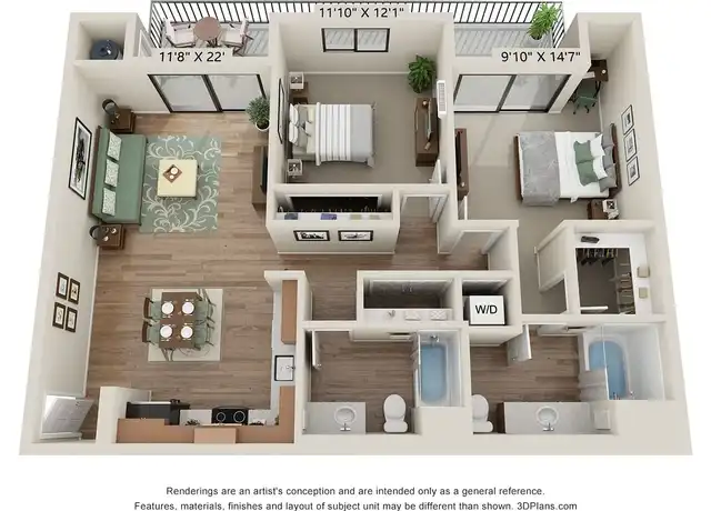 Property at Park Square at Seven Oaks - 11325 Park Square Dr, Bakersfield, CA, 93311, 1 bed, 1 bath, [object Object]