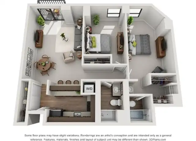Property at 200 N Arlington Heights Rd Unit 1-0415, Arlington Heights, IL, 60004, 2 beds, 2 baths, [object Object]