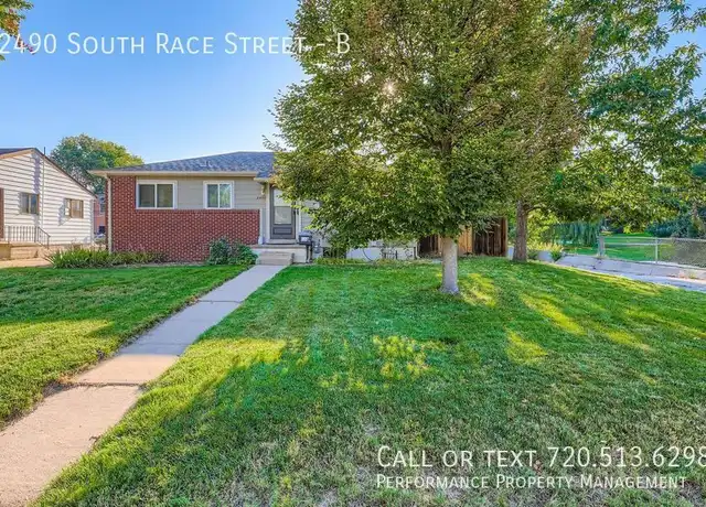 Property at 2490 S Race St Unit B, Denver, CO, 80210, 2 beds, 1 bath, [object Object]