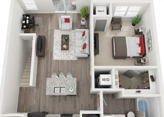 Property at 19400 Rock Pointe Way Unit 103 B, Lannon, WI, 53046, 1 bed, 1 bath, [object Object]