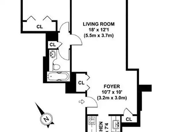 Property at 200 Rector Pl Unit 24A, New York, NY, 10280, 1 bed, 1 bath, [object Object]