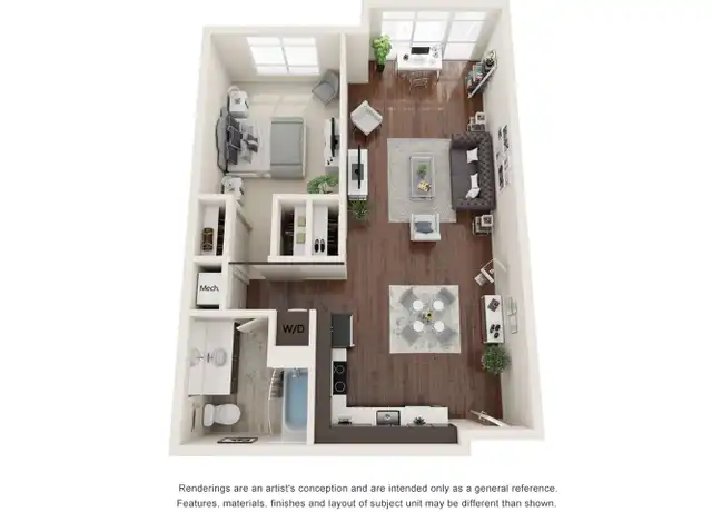 Property at 1548 E Lafayette St Unit 235, Detroit, MI, 48207, 1 bed, 1 bath, [object Object]