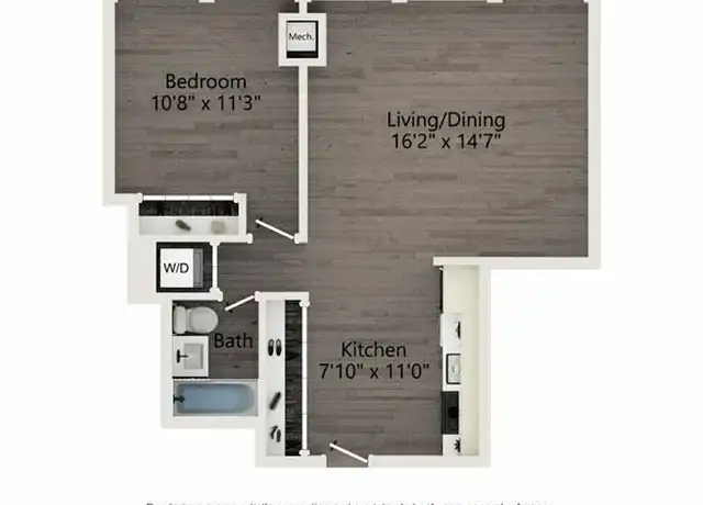 Property at 1922 W Ogden Ave Unit 1612, Chicago, IL, 60612, 1 bed, 1 bath, [object Object]