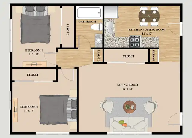 Property at 204 Saint Teresa Ter Unit 51044, Monona, WI, 53716, 2 beds, 1 bath, [object Object]